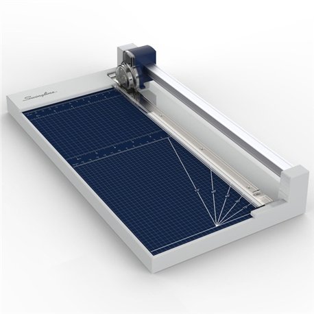 Swingline ClassicCut Bypass Trimmer - 10 Sheet Cutting Capacity - 12" Cutting Length - Wood - Gray - 1 Each