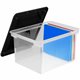 Storex Plastic File Tote Storage Box - Internal Dimensions: 15.50" Length x 12.25" Width x 9.25" Height - External Dimensions: 1