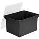 Storex Letter/Legal Tote Storage Box - Internal Dimensions: 15.50" Length x 12.25" Width x 9.25" Height - External Dimensions: 1