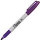 Sharpie Fine Point Permanent Marker - Fine Marker Point - 1 mm Marker Point Size - Purple - 12 / Box