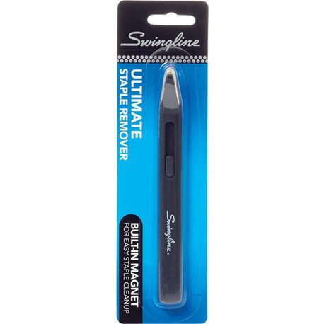Swingline Ultimate Staple Remover - Blade Style - Built-in Magnet - Black - 1 Each
