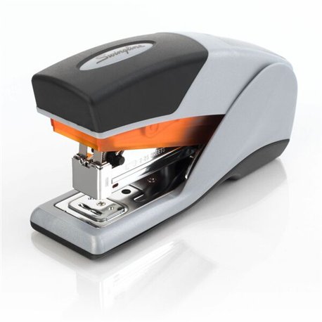 Swingline Optima 25 Compact Reduced Effort Stapler - 25 of 20lb Paper Sheets Capacity - 105 Staple Capacity - Half Strip - 1/4" 