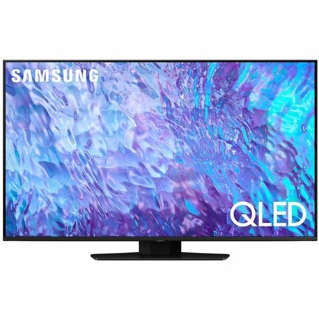 Samsung Q80C QN50Q80CAF 49.5" Smart LED-LCD TV 2023 - 4K UHDTV - Titan Black - HLG, HDR10+, Quantum HDR+ - Quantum Dot LED Backl