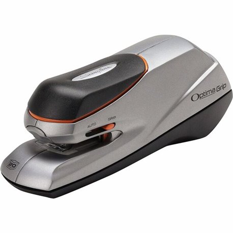 Swingline Optima Grip Electric Stapler - 20 of 20lb Paper Sheets Capacity - 105 Staple Capacity - Half Strip - 1/4" Staple Size 