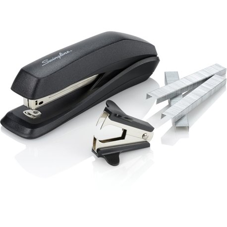 Swingline Standard Stapler Value Pack - 15 of 20lb Paper Sheets Capacity - 210 Staple Capacity - Full Strip - 1/4" Staple Size -