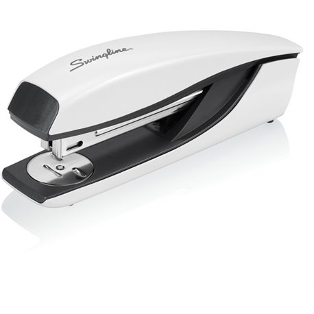 Swingline NeXXt Series WOW Desktop Stapler - 40 Sheets Capacity - 1 Each - White - Metal