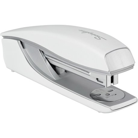 Swingline NeXXt Series Style Desktop Stapler - 40 Sheets Capacity - 210 Staple Capacity - Full Strip - 1 Each - White - Metal