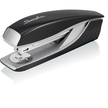 Swingline NeXXt Series Style Desktop Stapler - 40 Sheets Capacity - 210 Staple Capacity - Full Strip - 1 Each - Black