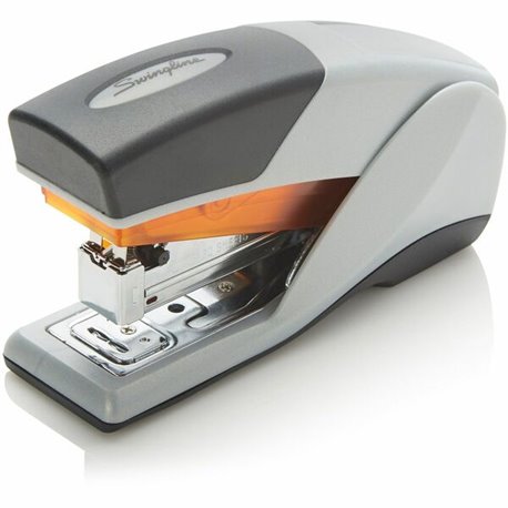 Swingline Optima 25 Compact Reduced Effort Stapler - 25 of 20lb Paper Sheets Capacity - 105 Staple Capacity - Half Strip - 1/4" 