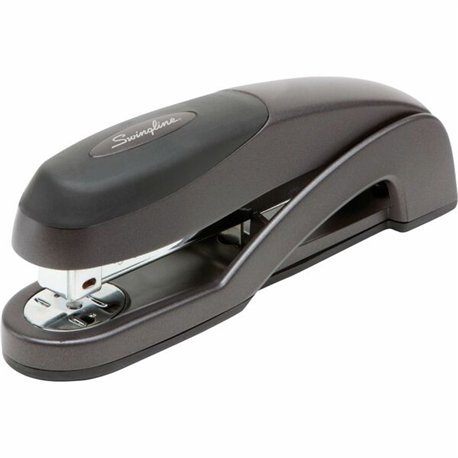 Swingline Optima Desk Stapler - 25 of 20lb Paper Sheets Capacity - 210 Staple Capacity - Full Strip - 1/4" Staple Size - 1 Each 
