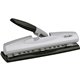 Swingline LightTouch High-Capacity Desktop Punch - 3 Punch Head(s) - 20 Sheet - 9/32" Punch Size - Black, Silver