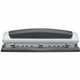 Swingline Precision Pro Desktop Punch - 3 Punch Head(s) - 10 Sheet - 9/32" Punch Size - Black, Silver