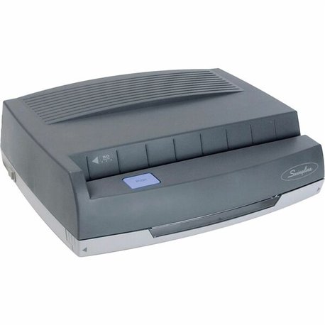 Swingline 350MD Medium-Duty Electric Punch - 3 Punch Head(s) - 50 Sheet of 20lb Paper - 9/32" Punch Size - 13" x 10.6" x 4" - Da