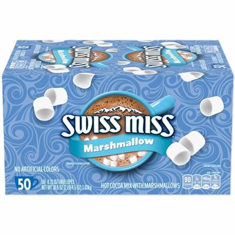 Swiss Miss Milk Chocolate Hot Cocoa Mix - Powder - 0.73 oz - 50 / Box