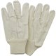 Safety Zone Cotton Polyester Canvas Gloves w/Knit Wrist - Male - Clute Cut, Knit Wrist, Comfortable, Durable, Rugged, Snug Fit -