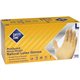 Safety Zone Powder Free Natural Latex Gloves - Polymer Coating - Large Size - Natural - Allergen-free, Silicone-free - 9.65" Glo