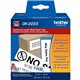 Brother DK2223 - White Continuous Length Paper Tape - Permanent Adhesive - 2" Width x 100 ft Length - White - Paper