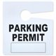 Tatco Information Sign - 50 / Pack - 2.8" Width x 3" Height - Rectangular Shape - Hanging - Write-on, Wipe-off, Dry Erase Surfac