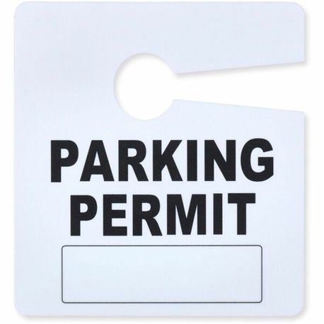Tatco Information Sign - 50 / Pack - 2.8" Width x 3" Height - Rectangular Shape - Hanging - Write-on, Wipe-off, Dry Erase Surfac