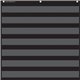 Teacher Created Resources Black 7 Pocket Chart - Theme/Subject: Learning - Skill Learning: Chart - 1 Each