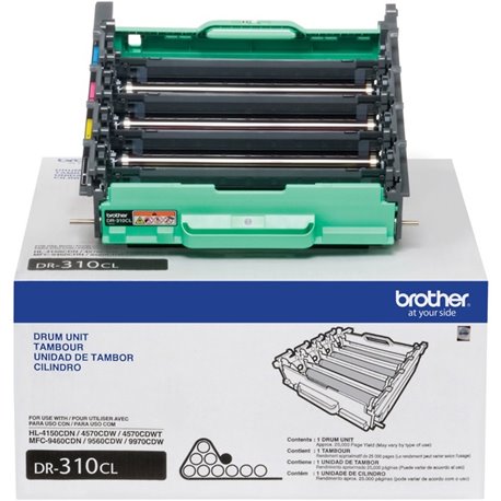 Brother Genuine DR310CL Color Laser Drum Unit - 25000 - 1 Each