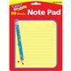 Trend Cheerful Design Note Pad - 50 Sheets - 5" x 5" - Acid-free - 50 / Pad