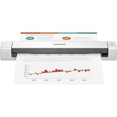 Brother DSMobile DS-640 Sheetfed Scanner - 600 dpi Optical - 24-bit Color - 8-bit Grayscale - 16 ppm (Mono) - 16 ppm (Color) - U