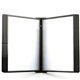 Djois by Tarifold Wall-mountable Document Display - 10 Pockets - Support Letter 8.50" x 11" Media - Flexible, Dual Sided, Ergono