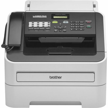 Brother IntelliFAX FAX-2940 Laser Multifunction Printer - Monochrome - Gray - Copier/Fax/Printer - 20 ppm Mono Print - 2400 x 60