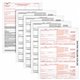 TOPS 5-part 1099-NEC Tax Forms - 5 Part - White - 50 / Pack