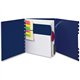 TOPS Ampad Versa Crossover Notebook - Letter - 60 Sheets - Spiral - 24 lb Basis Weight - Letter - 8 1/2" x 11" - NavyPoly Cover 