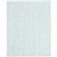 TOPS Cross-Section Pad - 50 Sheets - Glue - Blue Margin - 20 lb Basis Weight - Letter - 8 1/2" x 11" - White Paper - Unpunched -