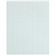 TOPS Cross-Section Pad - 50 Sheets - Glue - Blue Margin - 20 lb Basis Weight - Letter - 8 1/2" x 11" - White Paper - Unpunched -