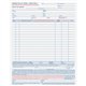 TOPS Bill-of-Lading Snap off 4-part Form Sets - 4 PartCarbonless Copy - 11.44" x 8.50" Sheet Size - White Sheet(s) - Light Blue,