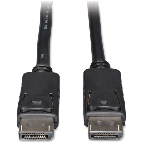 Eaton Tripp Lite Series DisplayPort Cable with Latching Connectors, 4K 60 Hz (M/M), Black, 3 ft. (0.91 m) - (M/M) 3-ft.