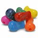 The Pencil Grip Tripod Shape Pencil Grip - 1" Long - Assorted - 12 / Pack