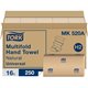TORK Universal Hand Towel Multifold - 1 Ply - Multifold - 11" x 63 ft - Natural - Absorbent, Soft - For Hand - 250 Per Pack - 40