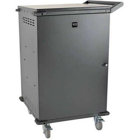 Tripp Lite by Eaton 36-Device AC Mobile Charging Cart - Laptops and Chromebooks, 120V, NEMA 5-15P, 10 ft. (3.1 m) Cord, Black - 
