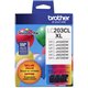 Brother Genuine Innobella LC2033PKS High Yield Ink Cartridges - Inkjet - High Yield - 550 Pages Cyan, 550 Pages Magenta, 550 Pag