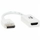 Tripp Lite by Eaton DisplayPort to HDMI Active Adapter Video Converter (M/F), 4K 60 Hz, DP 1.2, HDCP 2.2, 6 in. - DisplayPort/HD