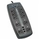 Tripp Lite by Eaton Protect It! 10-Outlet Surge Protector, 8 ft. (2.43 m) Cord with Right-Angle Plug, 2395 Joules, Tel/DSL Prote