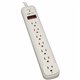 Tripp Lite by Eaton Protect It! 7-Outlet Surge Protector, 12 ft. Cord, 1080 Joules, Diagnostic LED, Light Gray Housing - 7 x NEM