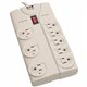Eaton Tripp Lite Series Protect It! 8-Outlet Surge Protector, 8 ft. Cord with Right-Angle Plug, 1440 Joules, Diagnostic LEDs, Li