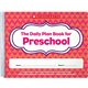 Scholastic Daily Plan Book for Preschool - Academic - Natural - 1 Each