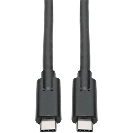 Eaton Tripp Lite Series USB-C Cable (M/M) - USB 3.2, Gen 1 (5 Gbps), 5A Rating, Thunderbolt 3 Compatible, 6 ft. (1.83 m) - 5.91 