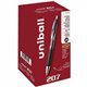 uniball 207 Gel Pen - Medium Pen Point - 0.7 mm Pen Point Size - Refillable - Retractable - Blue Gel-based Ink - 36 / Pack