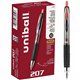 uniball 207 Gel Pen - Medium Pen Point - 0.7 mm Pen Point Size - Refillable - Retractable - Red Gel-based Ink - 1 Dozen