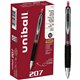 uniball 207 Gel Pen - Micro Pen Point - 0.5 mm Pen Point Size - Refillable - Retractable - Red Gel-based Ink - Translucent Barre