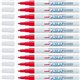 uni uni-Paint PX-21 Oil-Based Marker - Fine Marker Point - Red Oil Based Ink - 1 Dozen