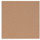 U Brands Cork Canvas Bulletin Board - 23" X 23" , Natural Cork Surface - Self-healing, Durable, Mounting System, Tackable, Frame